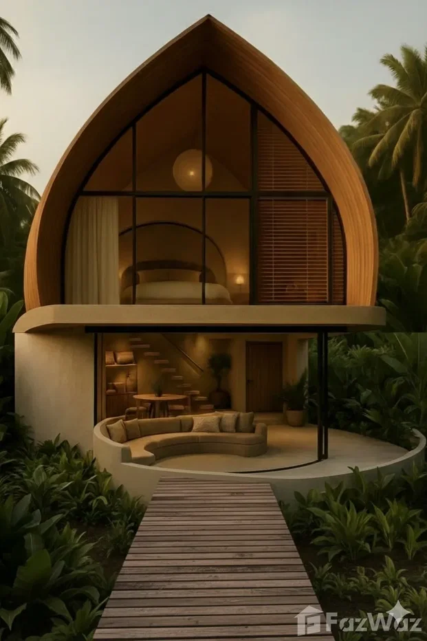 รูป ขาย วิลล่า 1 ห้องนอน ในโครงการ ชา-คูน รีสอร์ต 6009099 - รูปที่ 1/7