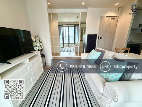 BESTDEAL FOR RENT CONDO“Ideo Mobi Rama 9” 2 bedroom Rental 23,000 THB /monthNear Phraram Kao 9 MRT Station 80 meters