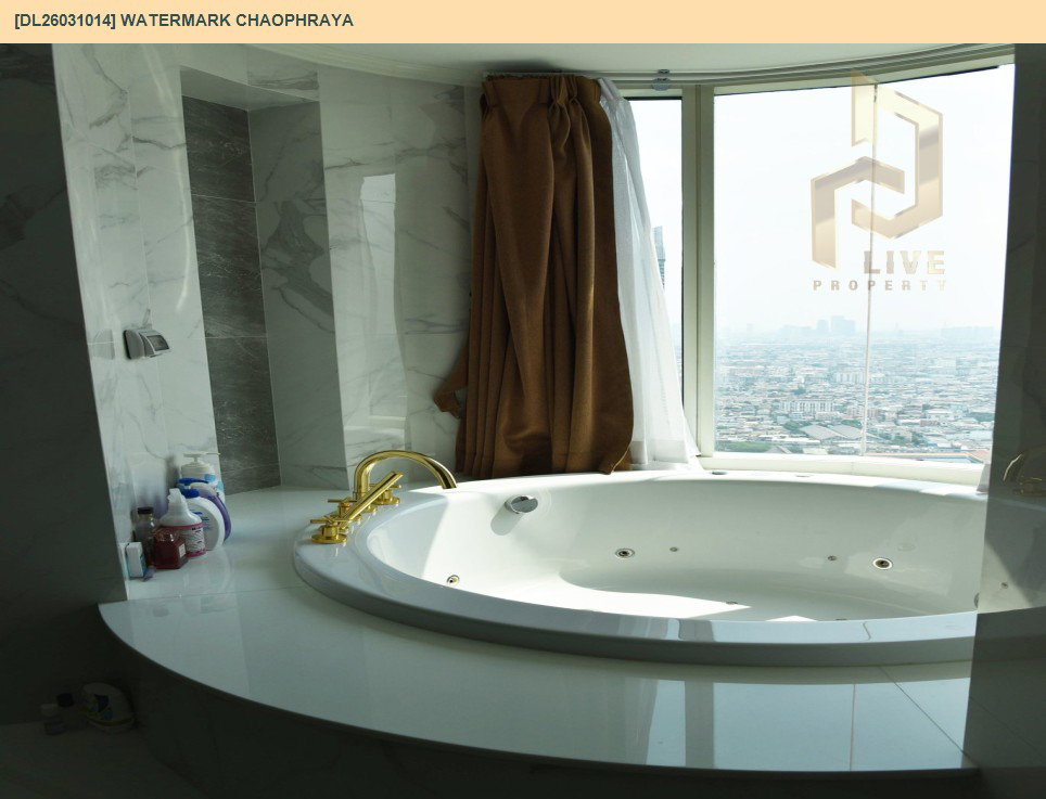 รูป DL26031014 ขายคอนโด วอร์เตอร์มาร์ค เจ้าพระยา (Watermark Chaophraya) ใกล้ BTS กรุงธนบุรี พร้อมเข้าอยู่ โทรด่วน 0653619502 LineID @897iyzll - รูปที่ 38/40