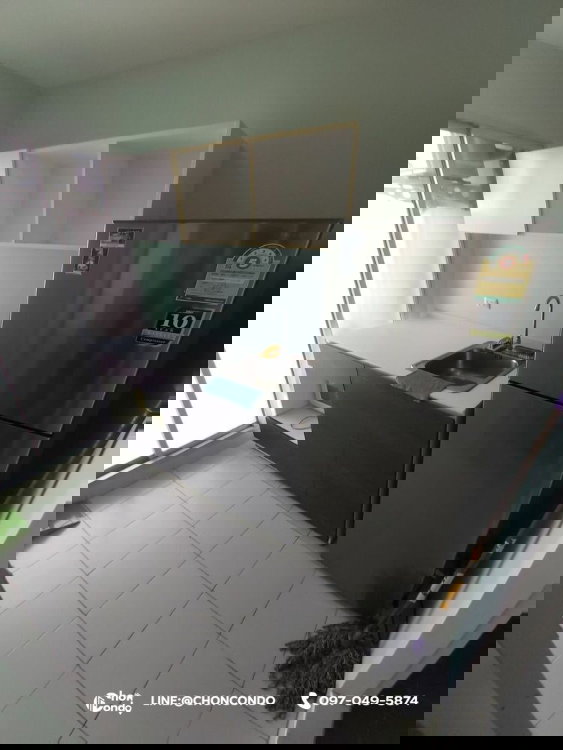 รูป DCondo ดีคอนโด ชั้น8 ตึกA  ----------ห้องว่าง 01 เม.ย. 69 (นัดดูห้องก่อนได้-----------Tel 097-049-5874 (Line: @choncondo มี@ด้วย) - รูปที่ 3/15