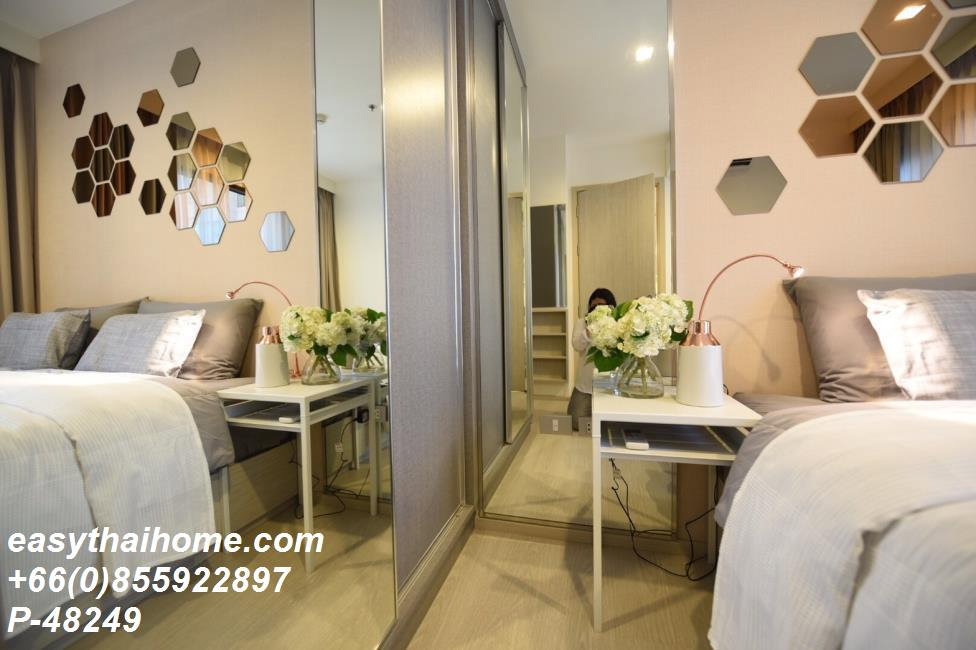 รูป P-48249 ให้เช่าคอนโดหรู ใกล้ BTS ทองหล่อ เพียง 550 เมตร ชั้นสูง วิวเมือง เฟอร์ครบ พร้อมอยู่ | Rhythm Sukhumvit 36-38 | Line Id: @easythaihome  - รูปที่ 3/6