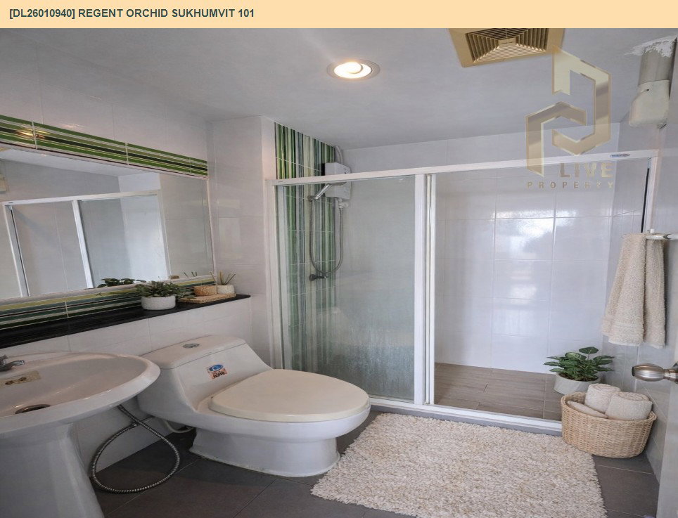 รูป DL26010940 ให้เช่าคอนโด รีเจนท์ ออร์คิด สุขุมวิท 101 (Regent Orchid Sukhumvit 101) ใกล้ BTS ปุณณวิธี พร้อมเข้าอยู่ โทรด่วน 0653619502 LineID @897iyzll - รูปที่ 6/6