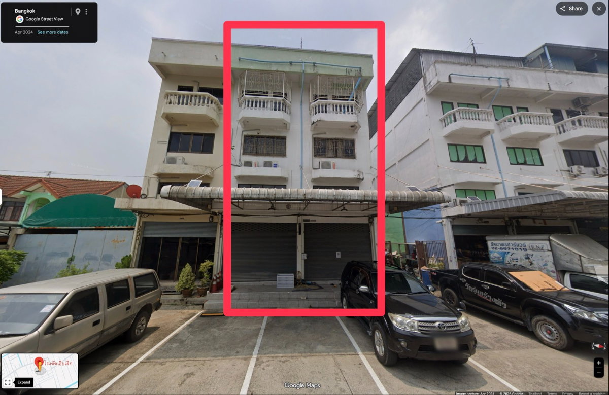 รูป ขายตึกแถว2คูหามุม โฮมออฟฟิศ โกดังขนาดเล็ก รีโนเวทแล้ว - รูปที่ 1/16