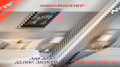 🍀🍀 Beautiful Room🌸 ให้เช่า📌 โนเบิล เพลินจิต (Line: @rent2022)BTS เพลินจิต พร้อมเข้าอยู่ 🔖A10702