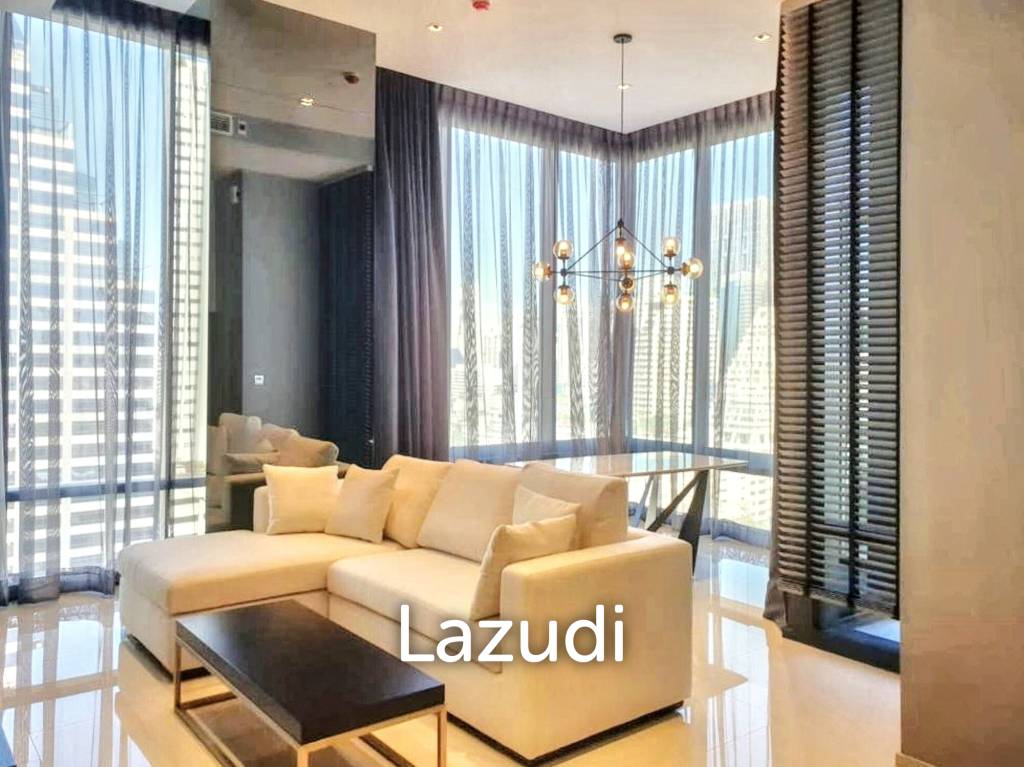 รูป 86.8 ตร.ม. 2 ห้องนอน 2 ห้องน้ำ คอนโดสำหรับ เช่าใน สีลม - รูปที่ 1/16