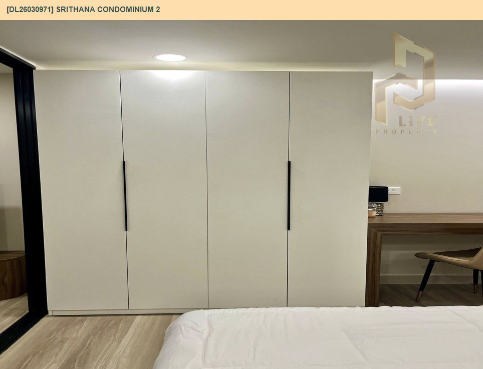 รูป DL26030971 ให้เช่าคอนโด ศรีธนา คอนโดมิเนียม 2 (Srithana Condominium 2) ใกล้ - พร้อมเข้าอยู่ โทรด่วน 0614453194 LineID @162cjixi - รูปที่ 7/12