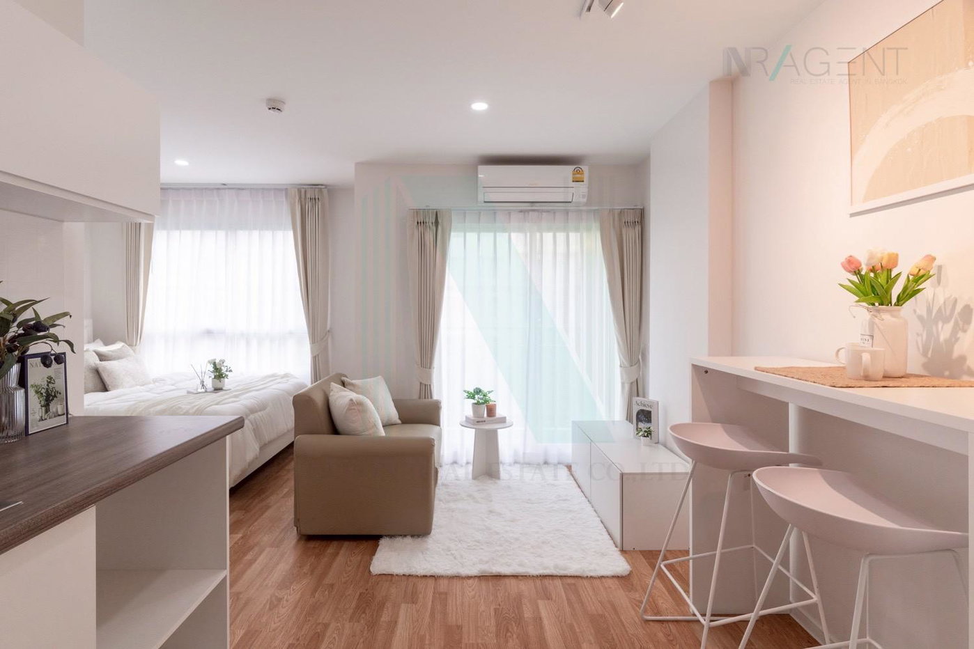 รูป 📌 ขายคอนโด ลุมพินี วิลล์ พระนั่งเกล้า-ริเวอร์วิว อาคาร B2 ชั้น 4 สตูดิโอ ขนาด 22 ตรม ใกล้ Central รัตนาธิเบศร์ - รูปที่ 1/8