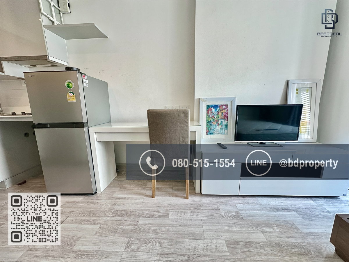 รูป Bestdeal ขายด่วน  Studio 22 sqm.พิเศษ  2.95 ล้านเท่านั้น  ห้องสวย เฟอร์ครบ ดูลงทุนไม่ควรพลาด ใกล้MRT และ เซ็นทรัลพระราม 9 เพียง 80 ม. - รูปที่ 4/12