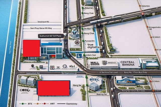 รูป ไบเทค บางนา 1.1กม. ไปรษณีย์ BTSบางนา 900ม. อุดมสุข 1.4กม.เช่า อาคารออฟฟิศ 2ชั้น 5 นอน 2 น้ำ - รูปที่ 6/8