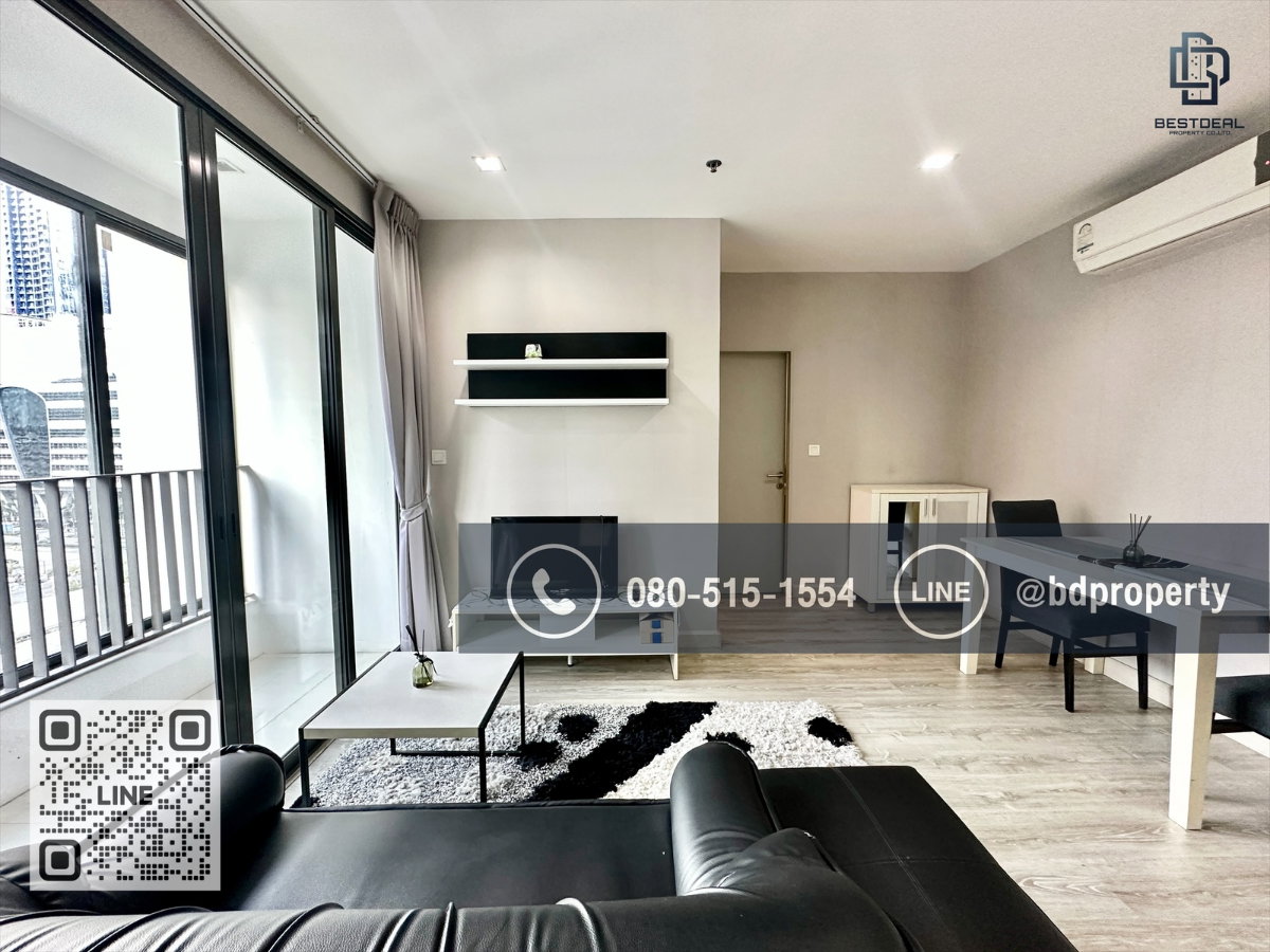 Bestdeal ขายด่วน ห้องสวย เฟอร์ครบ ขนาด 2 Bed 45 sqm. ขายเพียง 6.59 ล้านเท่านั้น คอนโด “IDEO MOBI RAMA 9” ใกล้MRT และ เซ็นทรัลพระราม 9 เพียง 80 ม.
