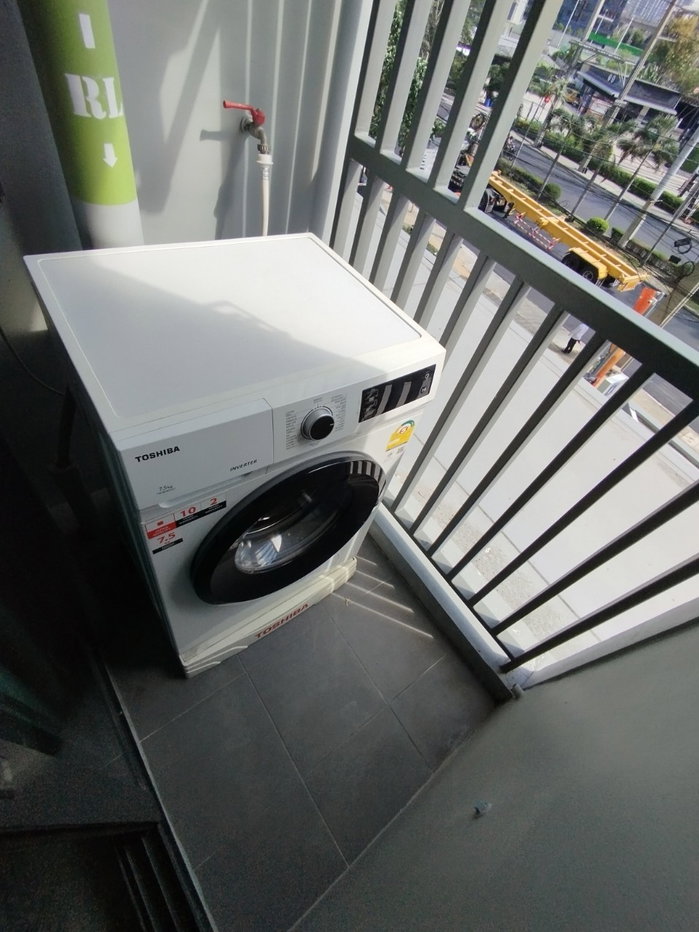 รูป 💮ให้เช่าคอนโด The Origin Sukhumvit Sailuat E22 Station BTS สายลวด 22 ตรม.ห้องสวย มีเครื่องซักผ้า เช่าเพียง 7800- - รูปที่ 7/16