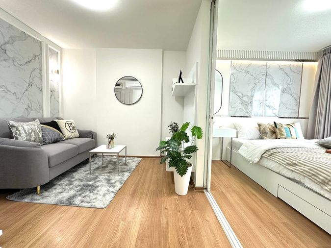 1-bed condo for sale, 30 sqm, dcondo Ramkhamhaeng
