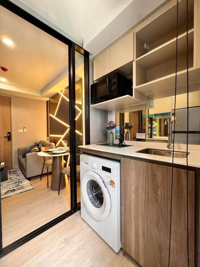 รูป 🎊 ให้เช่าคอนโด นิว คอร์ คูคต สเตชัน อาคาร B ชั้น 3 1 ห้องนอน ขนาด 28 ตรม ใกล้ BTS คูคต - รูปที่ 7/8