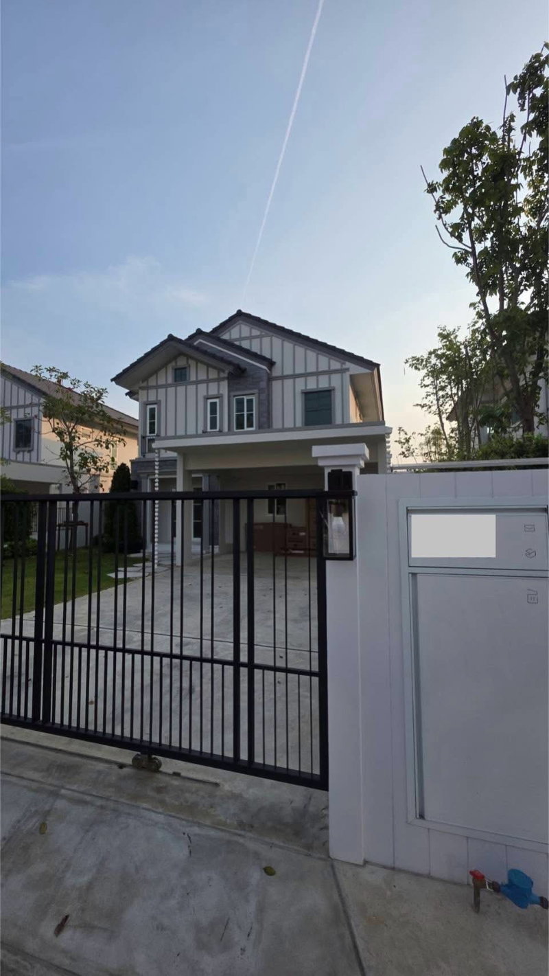 บ้านเดี่ยวให้เช่า : #A124538 ✅ 22/3/69  ให้เช่าบ้านเดี่ยว Villaggio 3 Srinakarin - Bangna📲📢สอบถาม ld line @condoboy