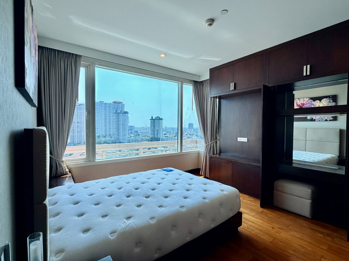 รูป ให้เช่า วอเตอร์มาร์ค เจ้าพระยา ริเวอร์ Watermark Chaophraya River 2นอน 2น้ำ รีโนเวทใหม่ ตกแต่งครบ - รูปที่ 4/10