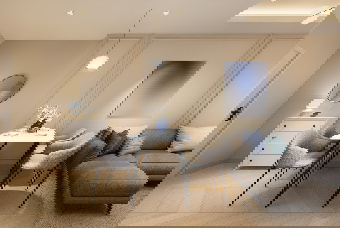 รูป พร้อมขาย เดอะทรีโอ้ การ์เด้นท์ แบบ 2 นอน 1 น้ำ ใกล้ซีคินศรีนครินทร์ - รูปที่ 26/28