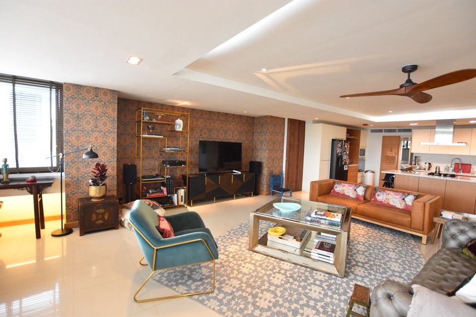 รูป LTH5448 – The Habitat Sukhumvit 53 FOR RENT 3 beds 3 baths Size 272 Sq.M. nearby BTS Thonglor Station ONLY 100k/Month - รูปที่ 1/7