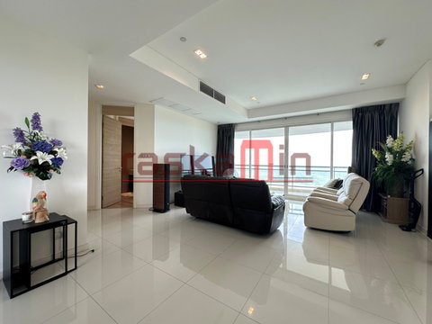 FQ🗺️KT0327📲LineID @556ryccg🐶3Bedroom 1Maidroom 217sqm tower A Low-floor🏖️Sea view Large Balcony🌅Reflection Jomtien Beach Pattaya