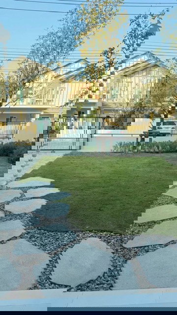 รูป MHR78 แปลงใหญ่พิเศษ 74.8 ตร.ว.! เช่าบ้านเดี่ยว Villaggio 3 ศรีนครินทร์-บางนา ทิศเหนือ จอดรถ 4 คัน เฟอร์ครบพร้อมอยู่  - รูปที่ 11/12