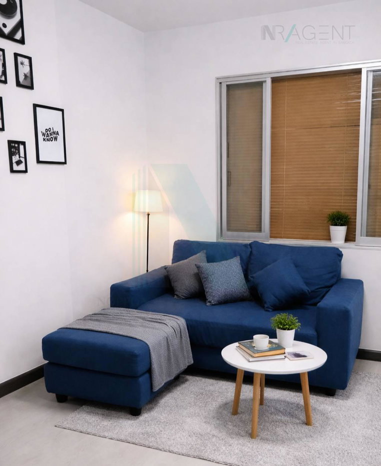 รูป 🚩 ขายคอนโด คอนโด ลุมพินี ทาวน์ รัตนาธิเบศร์ อาคาร 1 ชั้น 1 1 ห้องนอน ขนาด 28 ตรม ใกล้ วิทยาลัยพยาบาลโรคทรวงอกนนทบุรี - รูปที่ 3/8