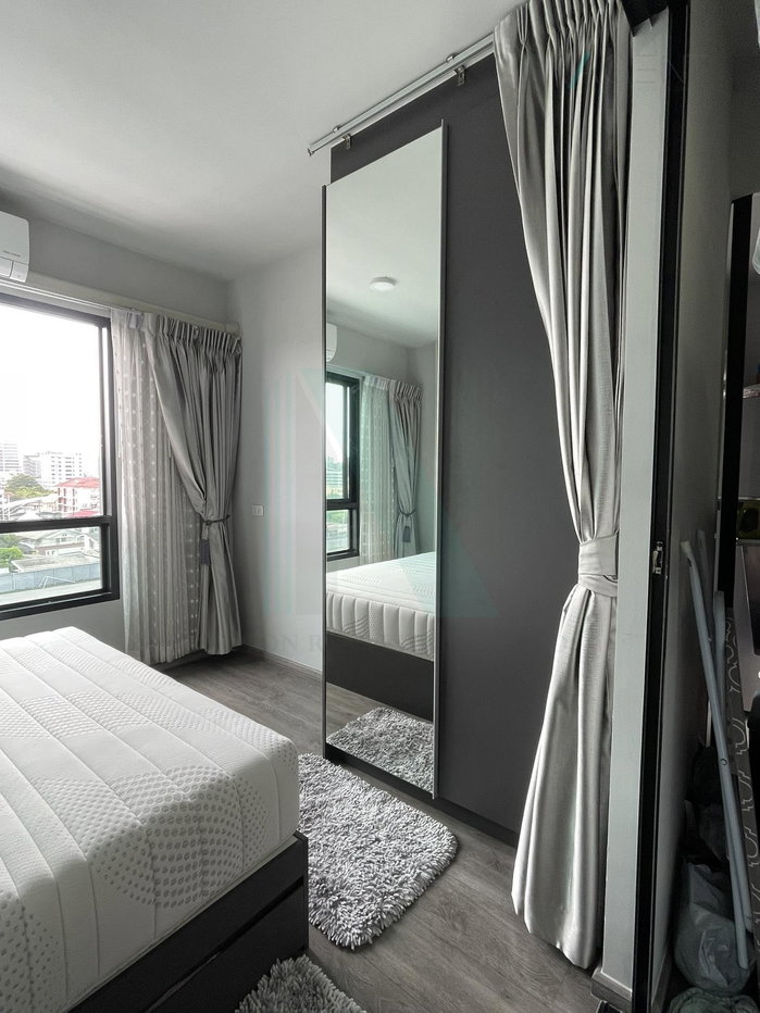 รูป ให้เช่าคอนโด มอนเต้ พระราม 9 อาคาร B ชั้น 7 1 ห้องนอน ขนาด 29 ตรม ใกล้ The Mall รามคำแหง 2 - รูปที่ 6/8