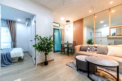 Condos for sale : 🚩 For Sell Condo I CONDO SUKHUMVIT 105 Building A2, Floor 2,1 bed room, Room size 28 sqm