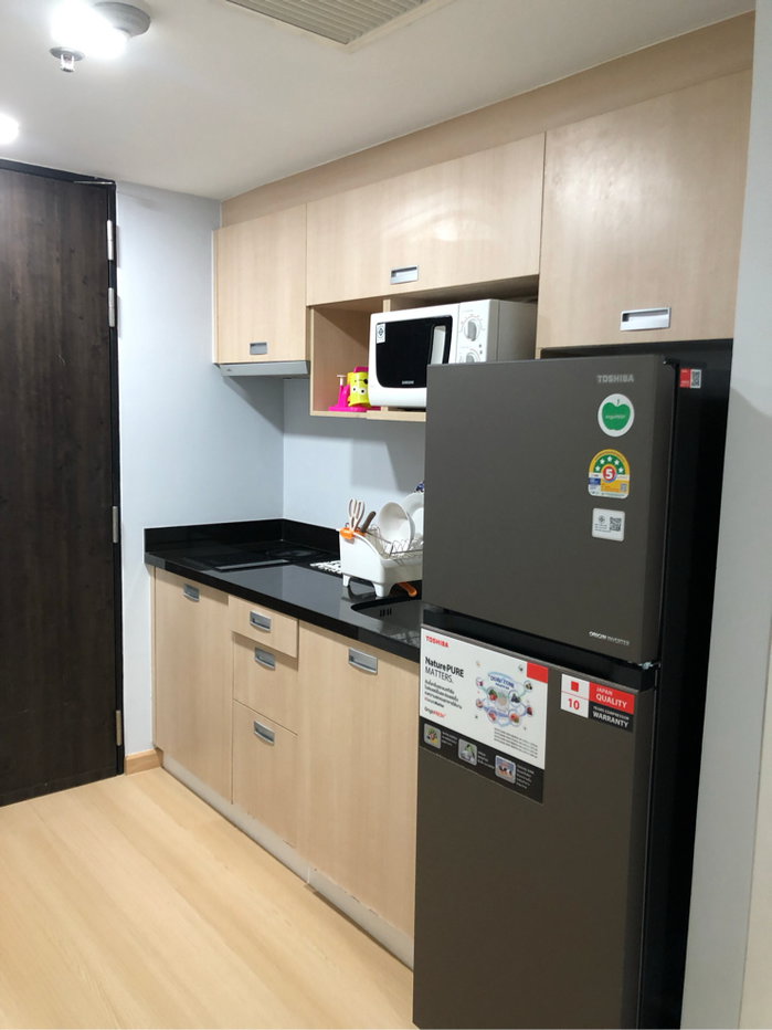 รูป 1 ห้องนอน (35 ตรม.) พร้อมเช่า ใกล้รถไฟฟ้า สายสีนำ้เงิน - รูปที่ 2/26