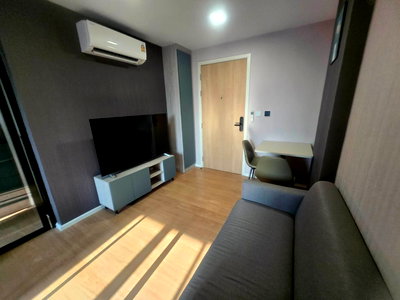 Condos for rent Rangsit Market : 🏙️ Relaxing Canal View! Atmoz Kanaal Rangsit | Bldg D, 3rd Floor | 25.6 sqm | Big Smart TV 55" | Near Future Park & RSU | 13,000 THB/Month ✨