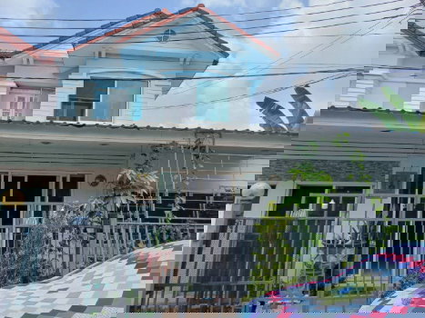 รูป ขายทาวเฮาร์ 2 ชั้น (หลังริม) หมู่บ้าน สินเพชร ใกล้ถนนรัตนาธิเบศร์ ทำเลรถไฟฟ้าสายสีม่วง จาก MRT คลองบางไผ่ เพียง 600 เมตร ถ.จันทร์ทองเอี่ยม จ.นนทบุรี - รูปที่ 3/17