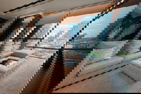 🔥ขายด่วน !! ทำเลทอง, The Bangkok Thonglor, 2 ห้องนอน, 2 ห้องน้ำ, ห้องมุม, ชั้นสูง !!🔥Code C20230102777 แต่งครบ, ราคาพิเศษ!!📣📣