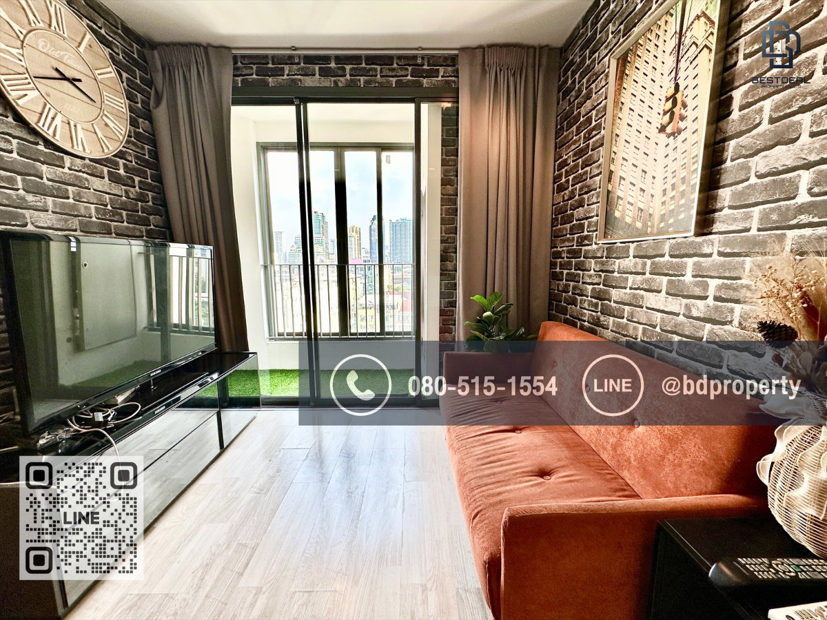 รูป Bestdeal ขายด่วน  2 ห้องนอน 55 ตร.ม.  ขายเพียง 7.29 ล้านเท่านั้น เครื่องใช้ไฟฟ้าครบ “IDEO MOBI RAMA 9” ใกล้MRT และ เซ็นทรัลพระราม 9 เพียง 80 ม. - รูปที่ 4/15