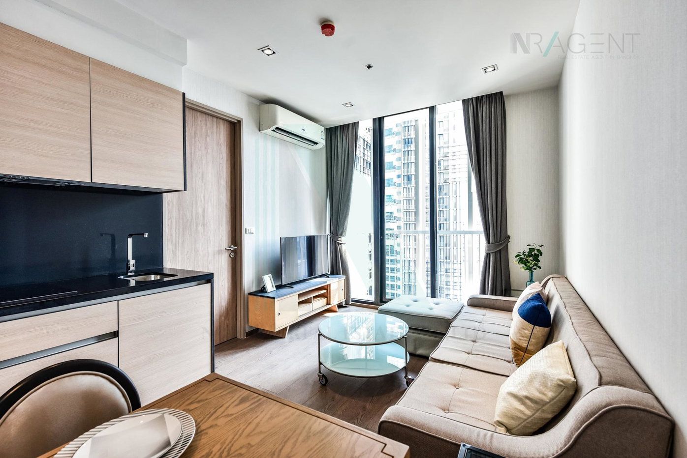 รูป 🚩 ให้เช่าคอนโด พาร์ค 24 เฟส 2 อาคาร 4 ชั้น 23 2 ห้องนอน ขนาด 56.00 ตรม ใกล้ ดิ เอ็มดิสทิค - รูปที่ 3/8