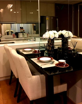 เช่าคอนโด BTS เซนต์หลุยส์ : 🔺 ให้เช่าคอนโด ดิ แอดเดรส สาทร อาคาร 1 ชั้น 17 1 ห้องนอน ขนาด 47 ตรม ใกล้ ตึกคิงเพาเวอร์ มหานคร