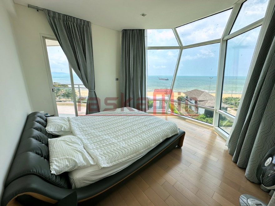 รูป FQ🗺️KT0327🐱3ห้องนอน 1ห้องแม่บ้าน 217ตรม ตึกA ชั้นไม่สูง🏖️วิวทะเล ระเบียงกว้าง🌅Reflection Jomtien | รีเฟล็คชั่น จอมเทียน - รูปที่ 5/15