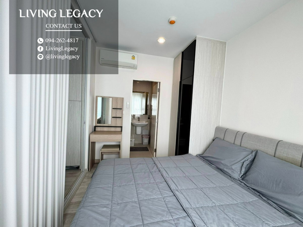 รูป TCA5MH ให้เช่าคอนโด Niche Mono Ramkhamhaeng 28.6 ตร.ม. ชั้น 12 ตึก BA line id : @livinglegacy - รูปที่ 2/13