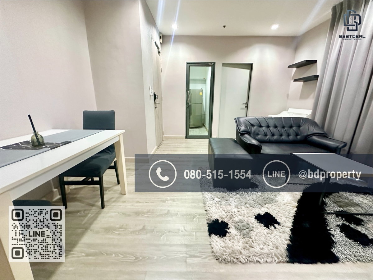 รูป Bestdeal ขายด่วน ห้องสวย เฟอร์ครบ ขนาด 2 Bed 45 sqm. ขายเพียง 6.59 ล้านเท่านั้น  คอนโด “IDEO MOBI RAMA 9” ใกล้MRT และ เซ็นทรัลพระราม 9  เพียง 80 ม. - รูปที่ 2/15