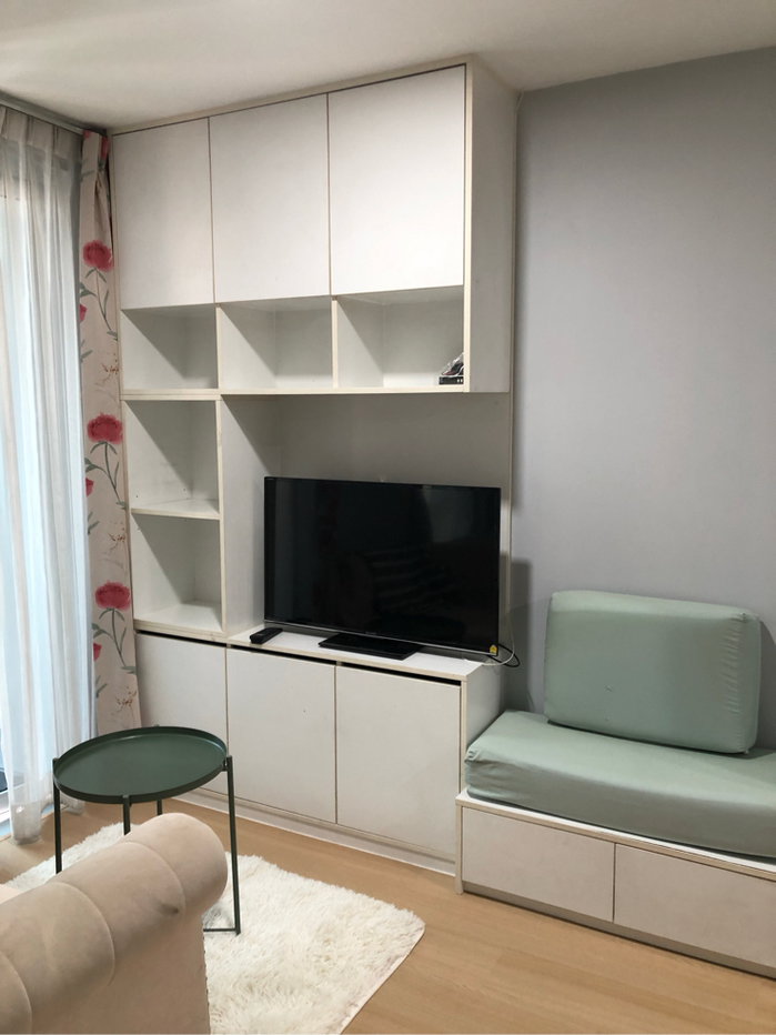 รูป 1 ห้องนอน (35 ตรม.) พร้อมเช่า ใกล้รถไฟฟ้า สายสีนำ้เงิน - รูปที่ 5/26