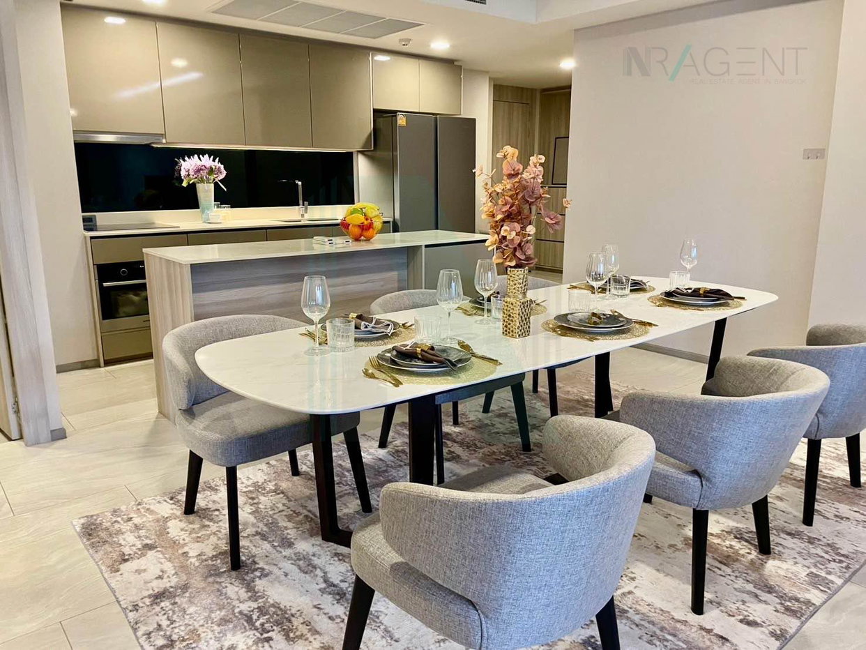 รูป 📌 ให้เช่าคอนโด ฟินน์ สุขุมวิท 31 อาคาร 1 ชั้น 4 3 ห้องนอน ขนาด 114 ตรม ใกล้ EmQuartier - รูปที่ 7/8