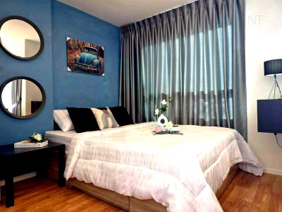 Condos for rent Rama 3 Road : 🚩 For Rent Condo LUMPINI VILLE RATBURANA - RIVERVIEW 2 Building A, Floor 5,Studio, Room size 23.00 sqm