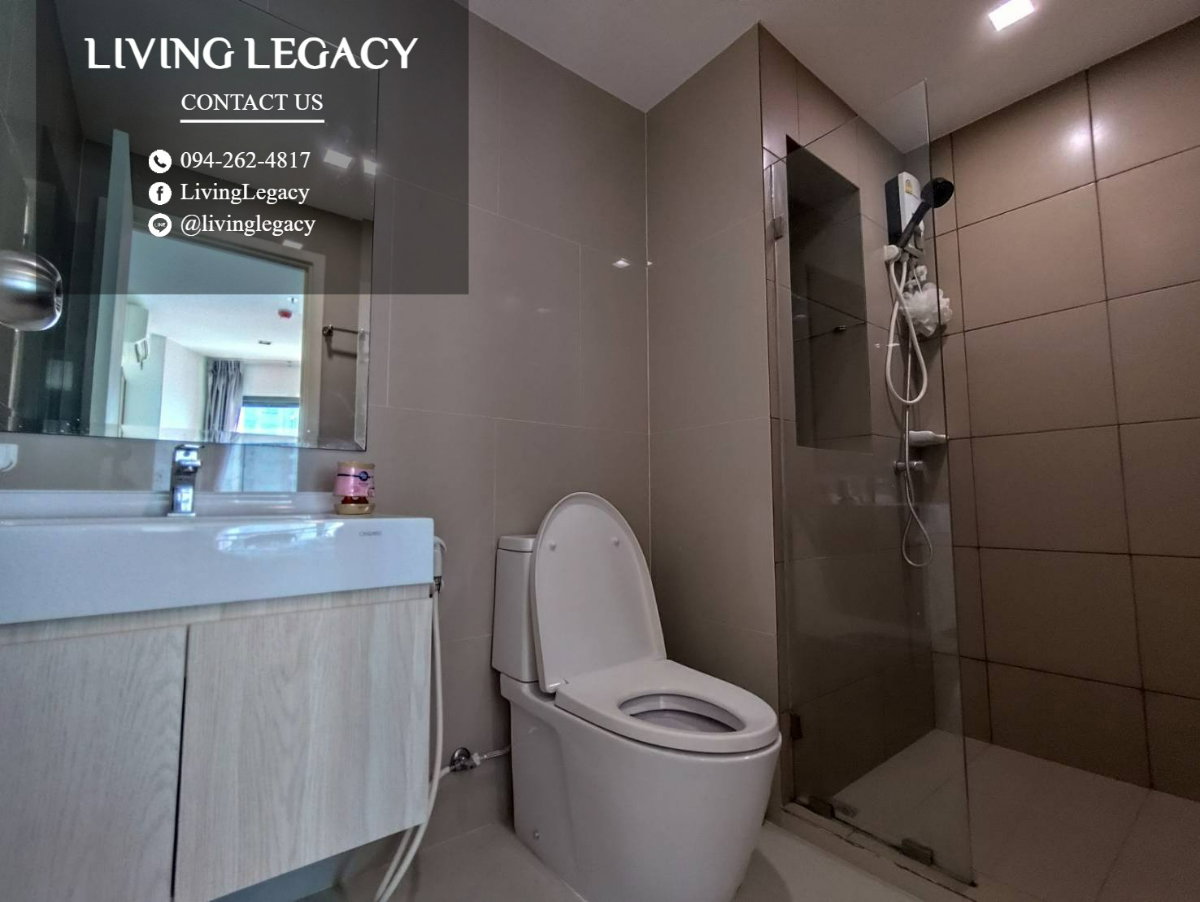 รูป SSLWRP ให้เช่าคอนโด Rich Park @ Triple Station 27 ตร.ม. ชั้น 17 line id : @livinglegacy - รูปที่ 12/16