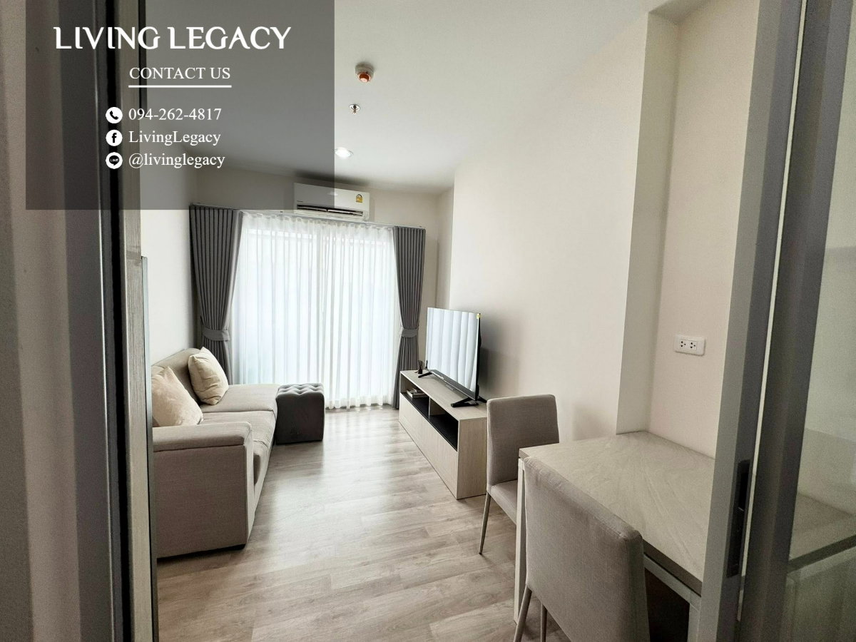 รูป TCA5MH ให้เช่าคอนโด Niche Mono Ramkhamhaeng 28.6 ตร.ม. ชั้น 12 ตึก BA line id : @livinglegacy - รูปที่ 3/13