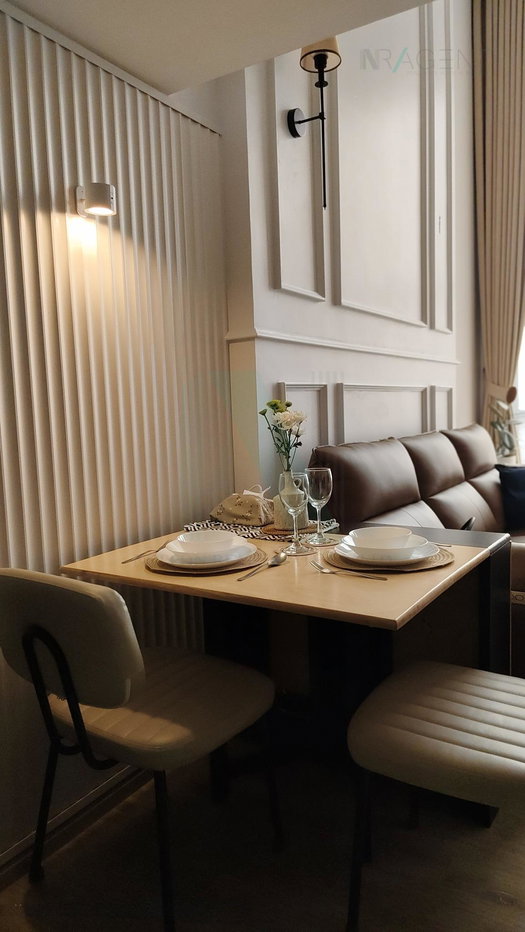 รูป 🎉 ให้เช่าคอนโด ออริจิ้น ปลั๊ก แอนด์ เพลย์ สิรินธร สเตชั่น อาคาร 1 ชั้น 12 Duplex ขนาด 35 ตรม ใกล้ MRT สิรินธร - รูปที่ 7/8