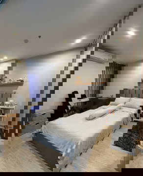 📍 ให้เช่า Ideo Q Chula–Samyan | 1 ห้องนอน 34 ตร.ม. ชั้น 23 ใกล้จุฬา เดินถึง