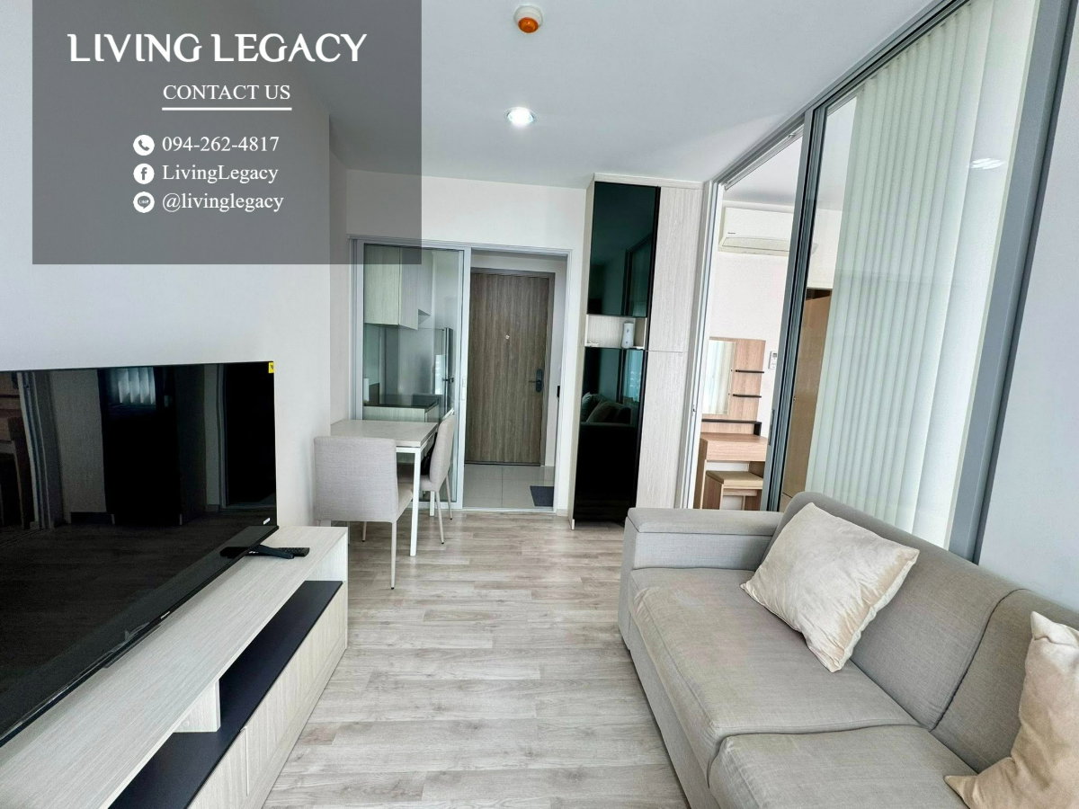 รูป TCA5MH ให้เช่าคอนโด Niche Mono Ramkhamhaeng 28.6 ตร.ม. ชั้น 12 ตึก BA line id : @livinglegacy - รูปที่ 5/13