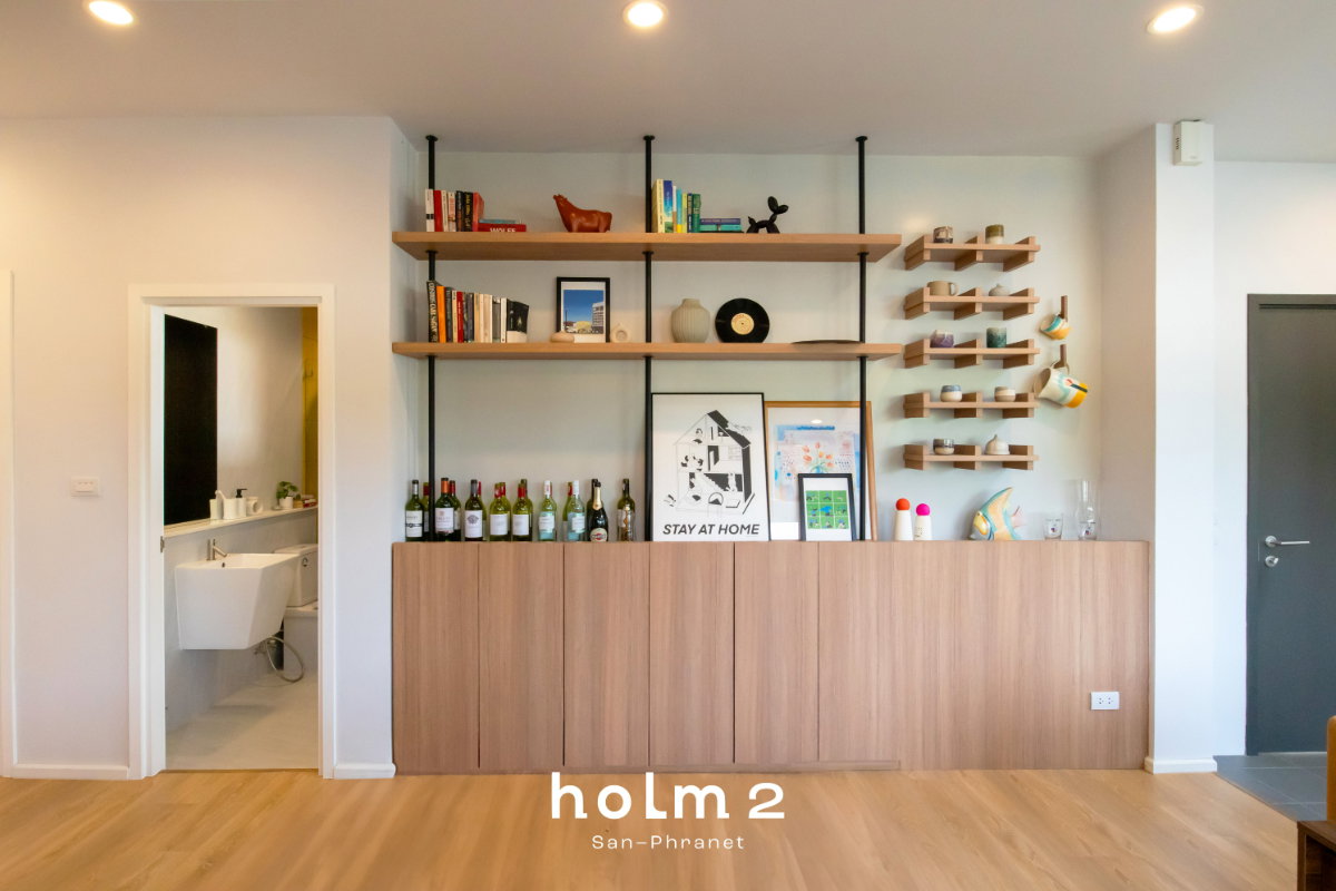 รูป บ้านเชียงใหม่สไตล์โมเดิร์น โครงการ HOLM 2 บ้านแฝด ฟังก์ชัน 3 ห้องนอน  - รูปที่ 4/9