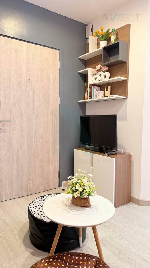 รูป 🚩 ให้เช่าคอนโด ไอดีโอ โมบิ จรัญ-อินเตอร์เชนจ์ อาคาร 1 ชั้น 12A 1 ห้องนอน ขนาด 22 ตรม ใกล้ ฟู้ดแลนด์ซุปเปอร์มาร์เก็ต - รูปที่ 5/8