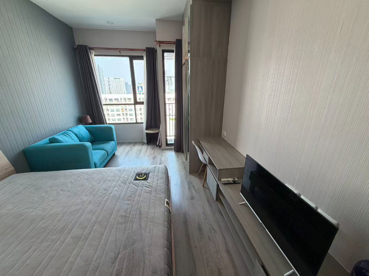 รูป Knightsbridge Collage รามคำแหง 1 ห้องนอน ให้เช่า ชั้นสูง 21 วิวเมือง - รูปที่ 3/7