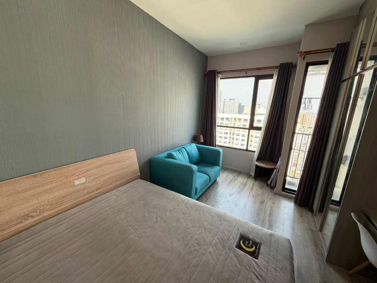 รูป Knightsbridge Collage รามคำแหง 1 ห้องนอน ให้เช่า ชั้นสูง 21 วิวเมือง - รูปที่ 4/7