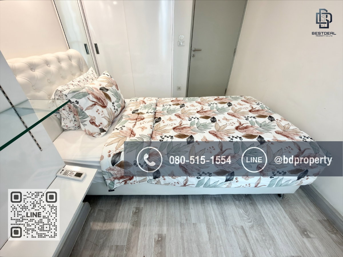 รูป Bestdeal ขายด่วน!!! 2 ห้องนอน 55 ตร.ม. ห้องสวย ชั้นสูง เครื่องใช้ไฟฟ้าครบพร้อม ขายเพียง 8.59 ล้าน* ราคาร่วมทุกค่าใช้จ่าย ใกล้MRT และ เซ็นทรัลพระราม 9 - รูปที่ 7/20