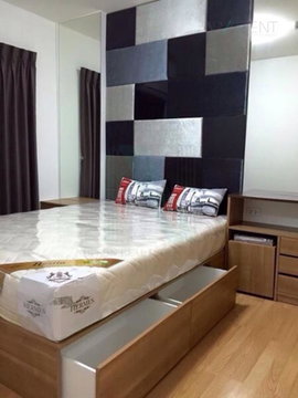 🔺 For Rent Condo THE PARKLAND LITE SUKHUMVIT - PAKNAM Building A, Floor 6,1 bed room, Room size 28.00 sqm